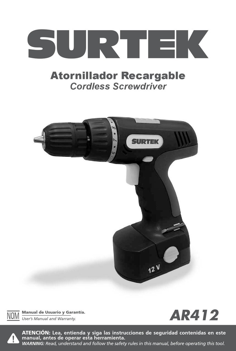 Surtek AR412 User manual
