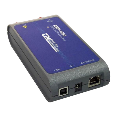 Triple Play Communications AMP-1016B user manual Triple Play Communications AMP-1016B user manual