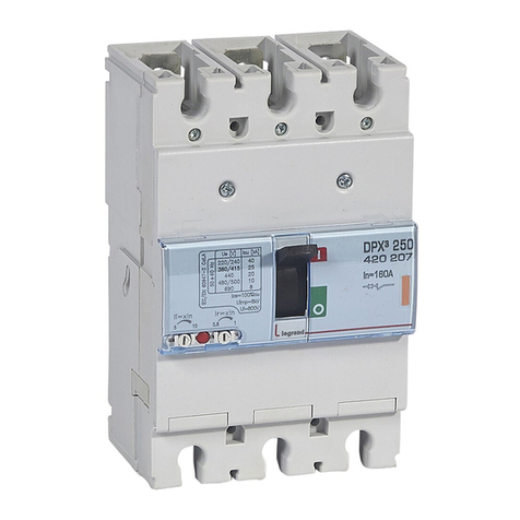 LEGRAND DPX3 250 User manual