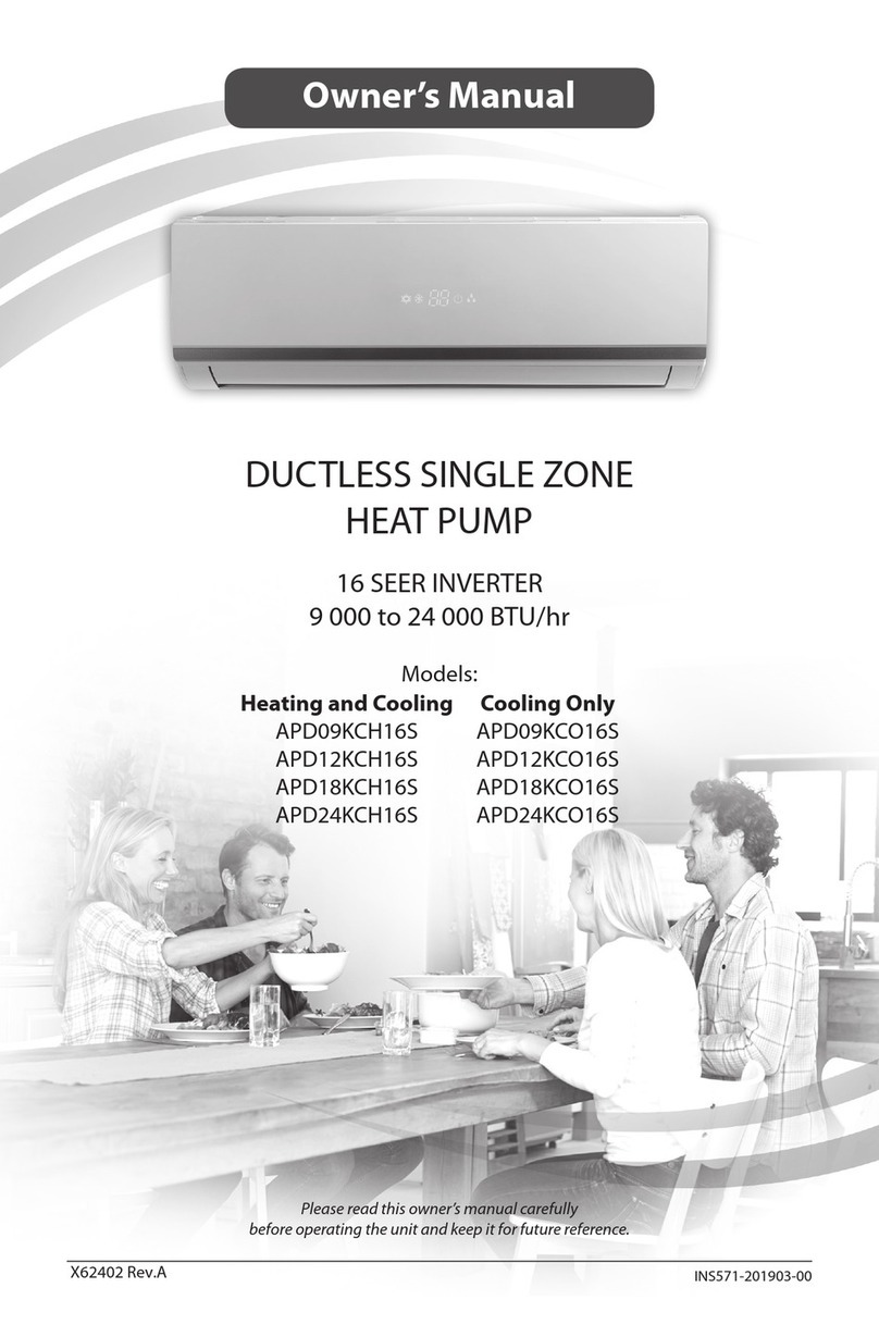 Dettson APD09KCH16S User manual