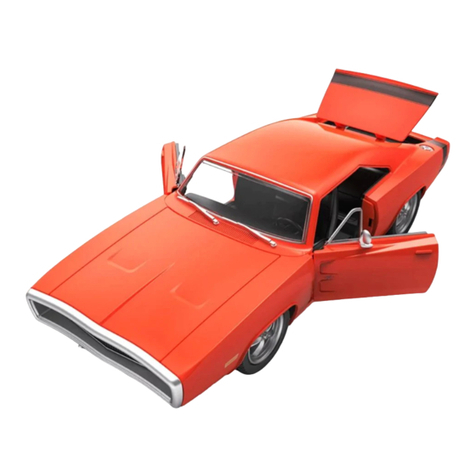 rastar JAMARA Dodge Charger R/T 1970 instructions