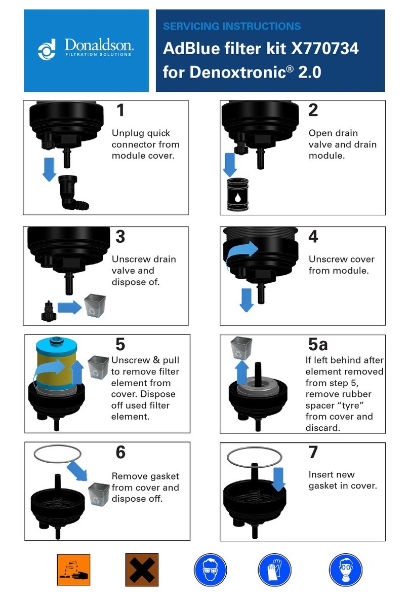 Donaldson X770734 User guide