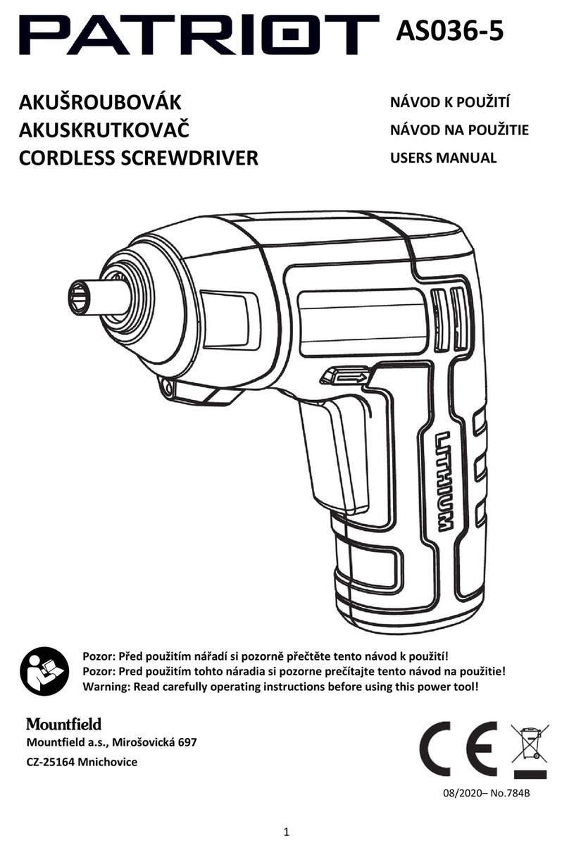 Patriot AS036-5 user manual