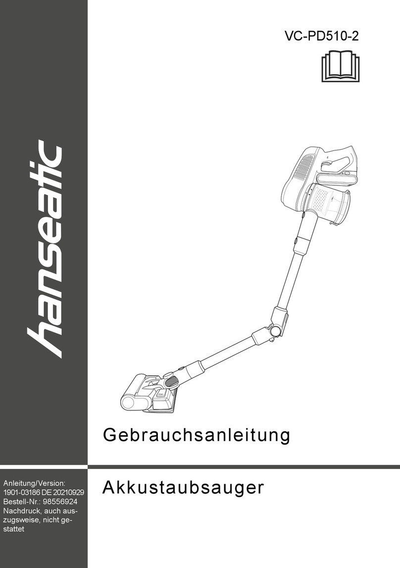 Hanseatic VC-PD510-2 User manual