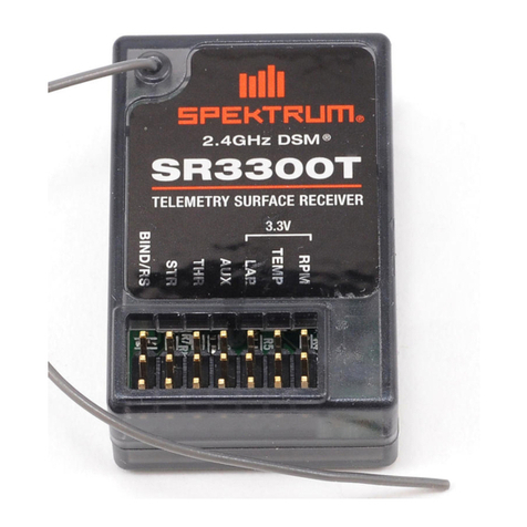 Spektrum SR3300T User manual