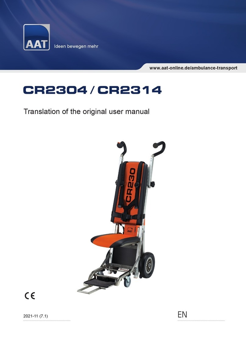 AAT CR2304 Installation and operating instructions
