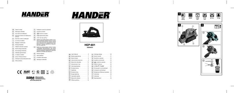 Hander HEP-601 User manual