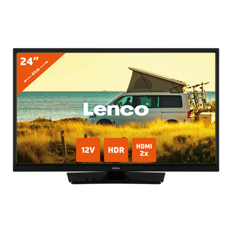 LENCO LED-2423BK User manual