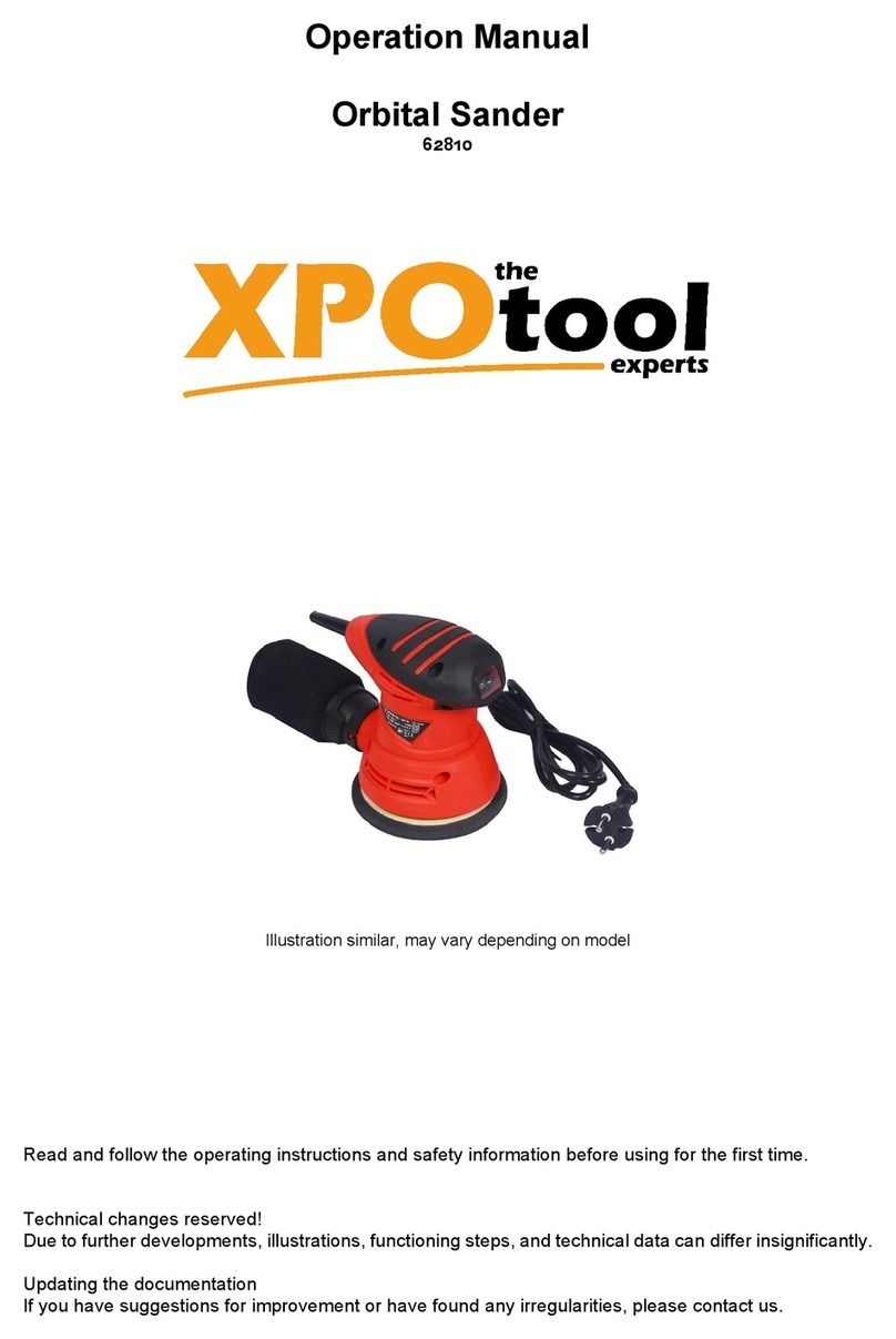 XPOtool 62810 Operation manual