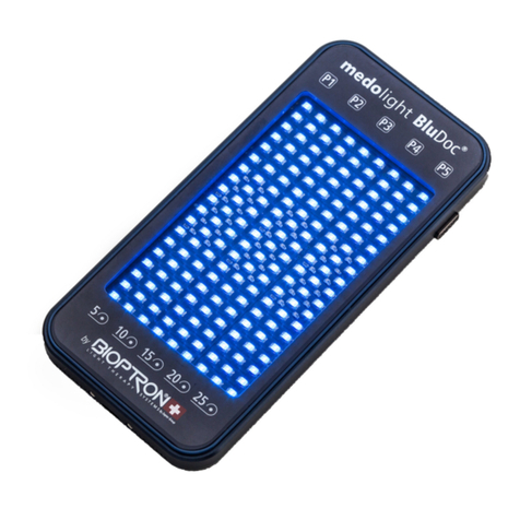 Zepter Bioptron medolight BluDoc instruction manual