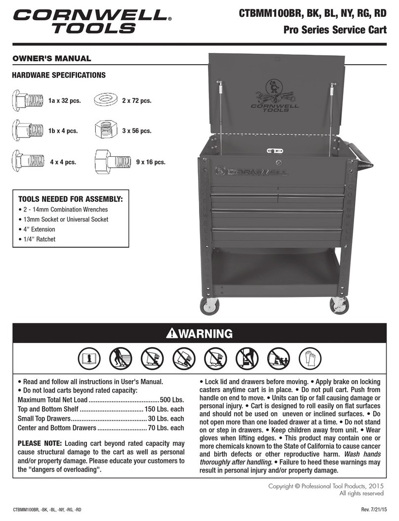 Cornwell Tools Pro Series User manual