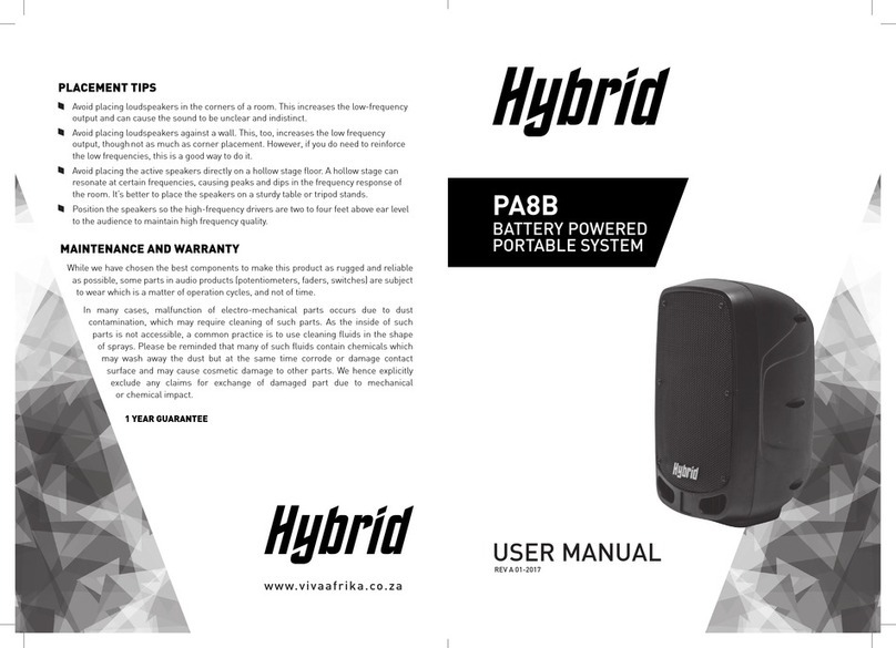 Hybrid+ PA8B user manual