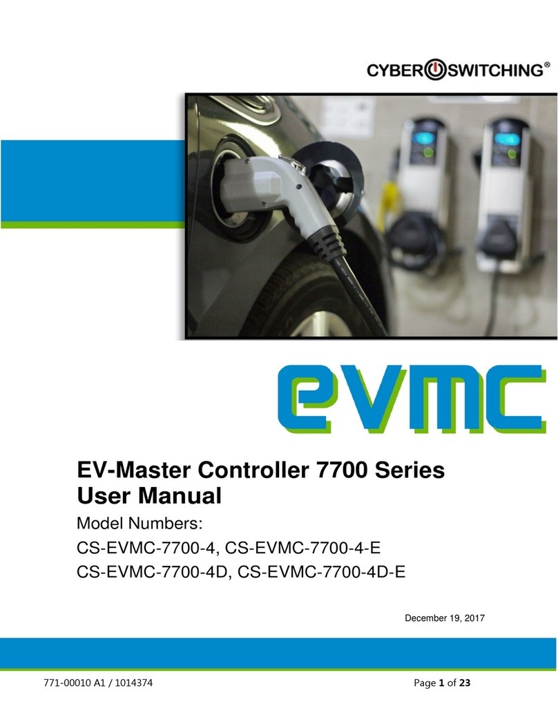 cyber Switching EV-Master 7700 Series user manual