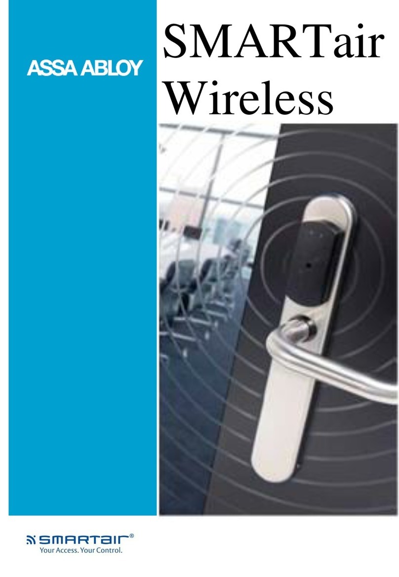 Assa Abloy SMARTair Wireless manual Assa Abloy SMARTair Wireless manual