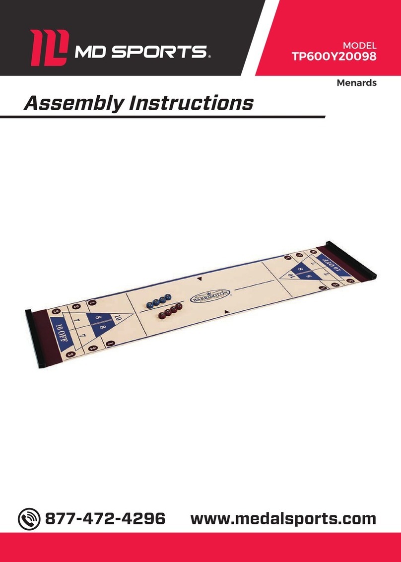 MD SPORTS TP600Y20098 Assembly instructions