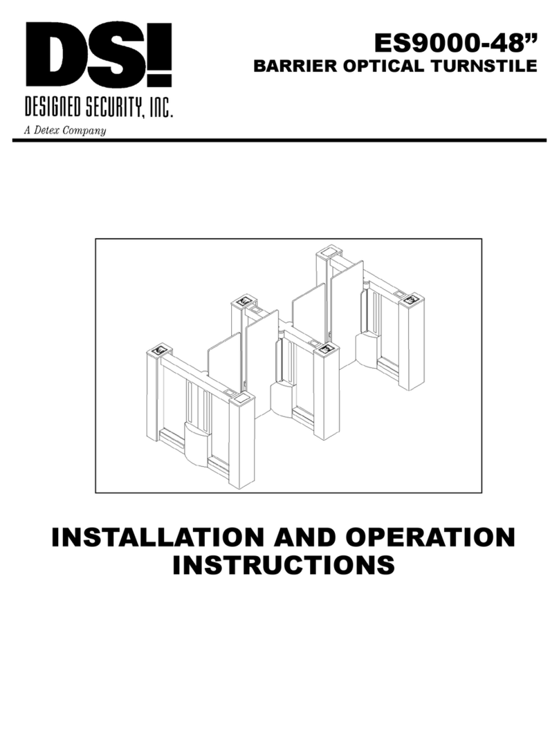 Detex DSI ES9000-48 Owner's manual