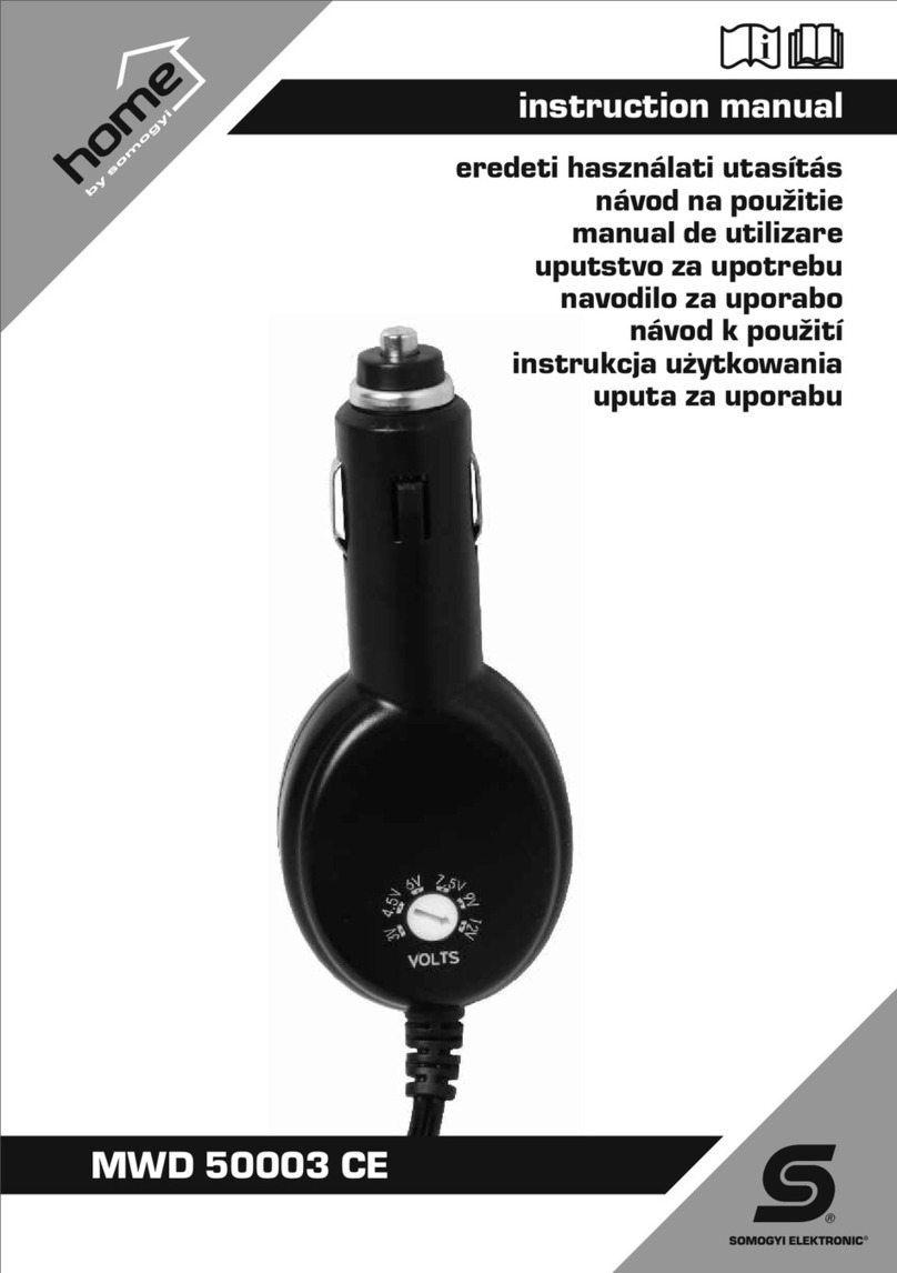 Somogyi Home MWD 50003 CE instruction manual