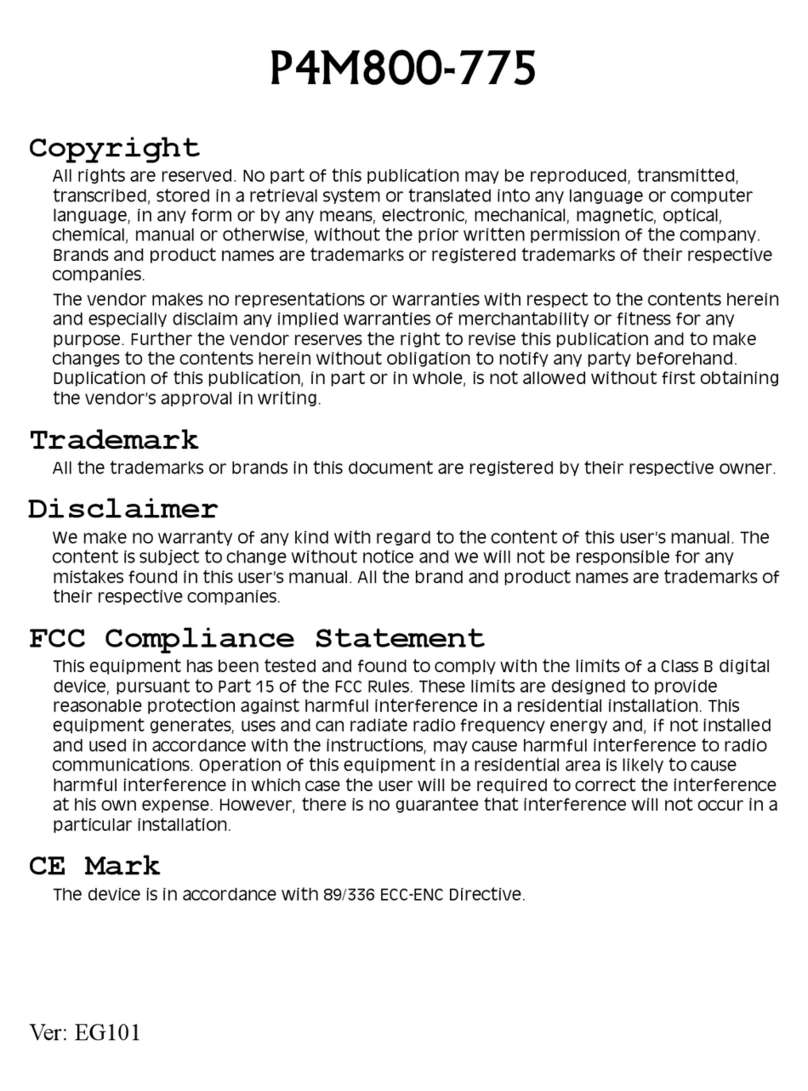 Biostar P4M800-775 user manual