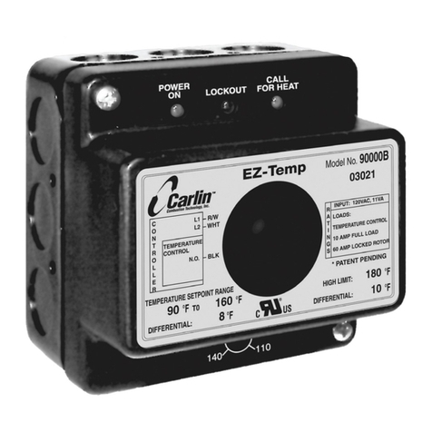 Carlin EZ-Temp 90000B User manual