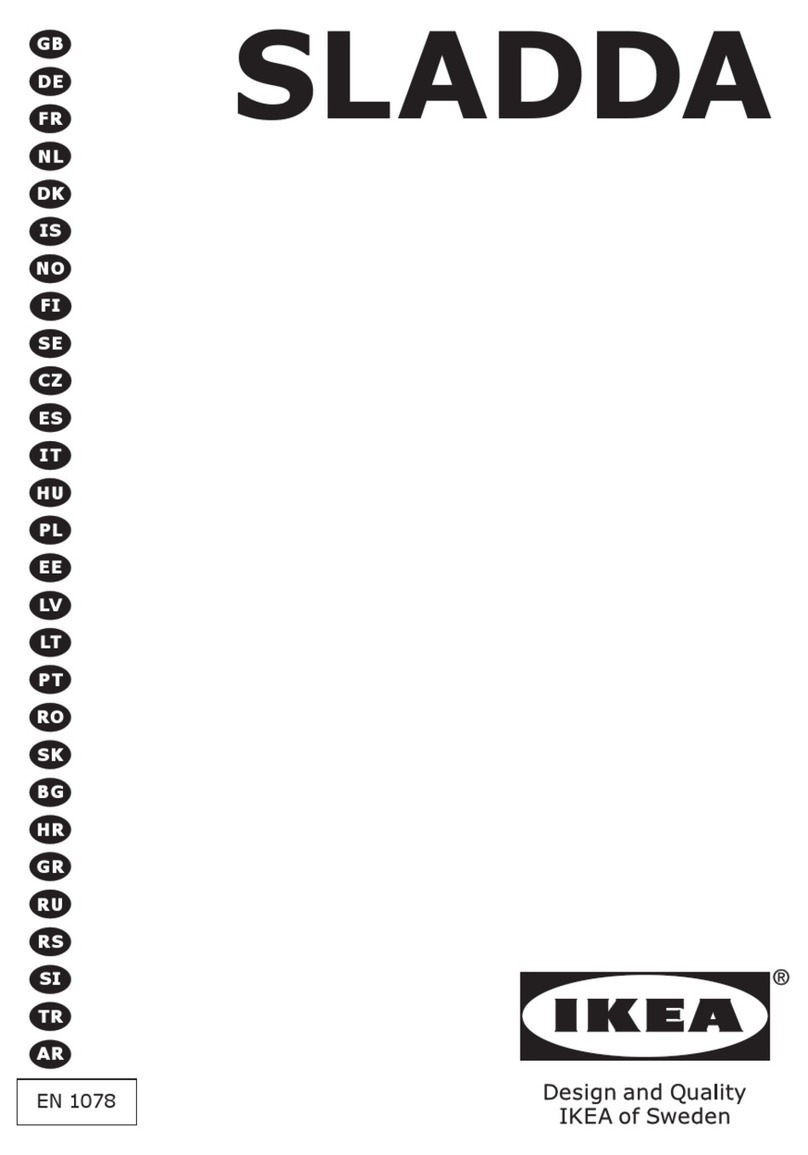 IKEA Sladda Owners &  safety manual