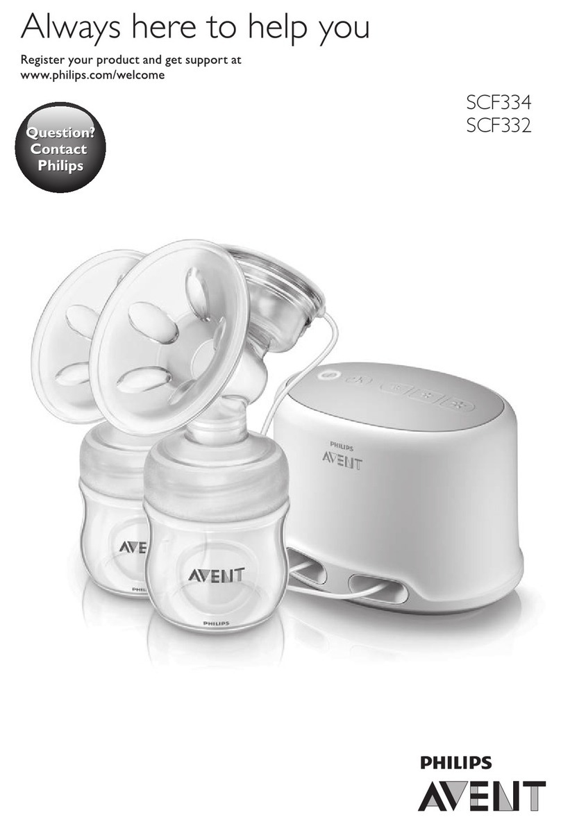 Philips AVENT SCF332/12 User manual