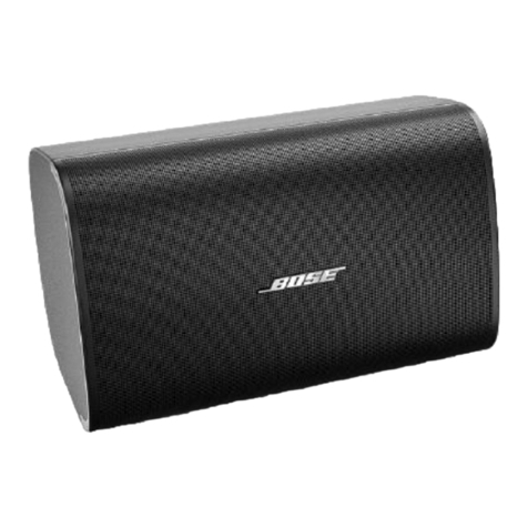 Bose DesignMax DM8S User manual
