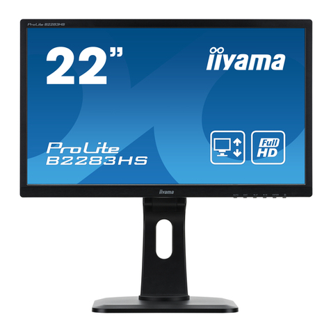 Iiyama ProLite E2283HS User manual