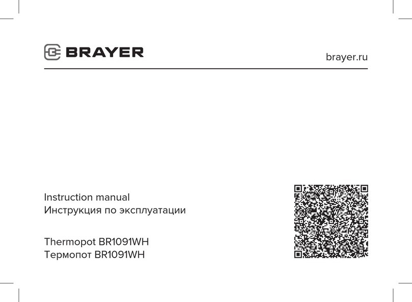 BRAYER BR1091WH User manual