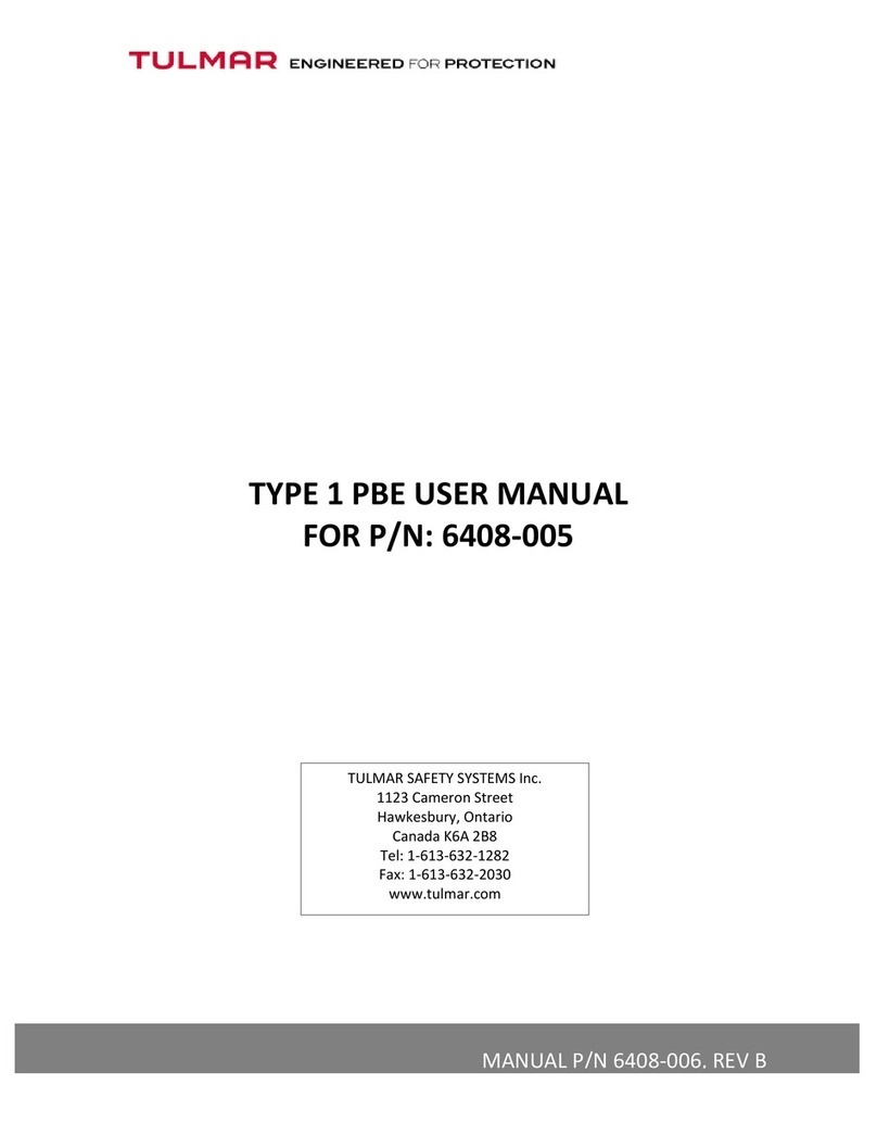 Tulmar TYPE 1 PBE user manual