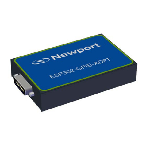 MKS ESP302-GPIB-ADPT user manual