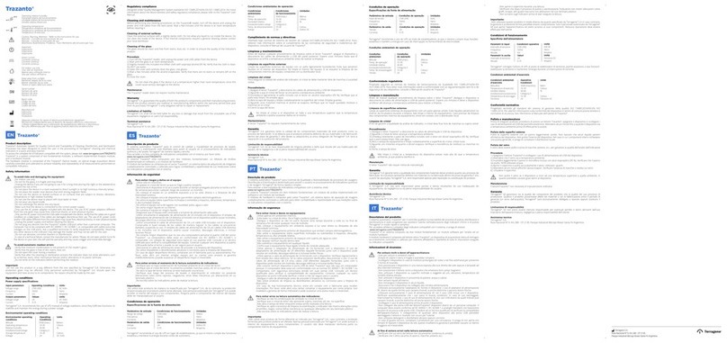 Terragene Trazanto Instructions for use
