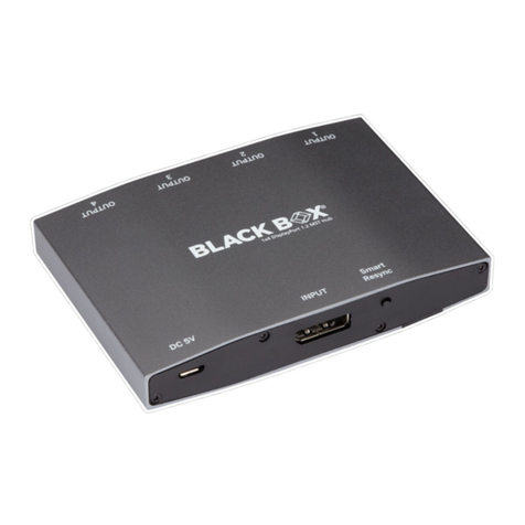Black Box DPMSTHUB-4P user manual