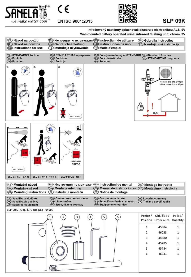 Sanela SLP 09K Instructions for use
