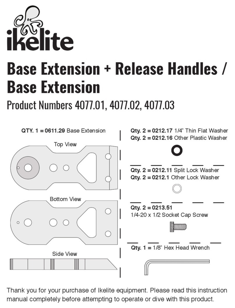 Ikelite 4077.01 Specification sheet