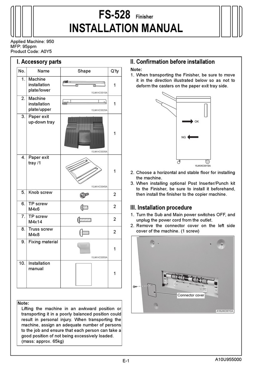 Konica Minolta FS-528 User manual Konica Minolta FS-528 User manual