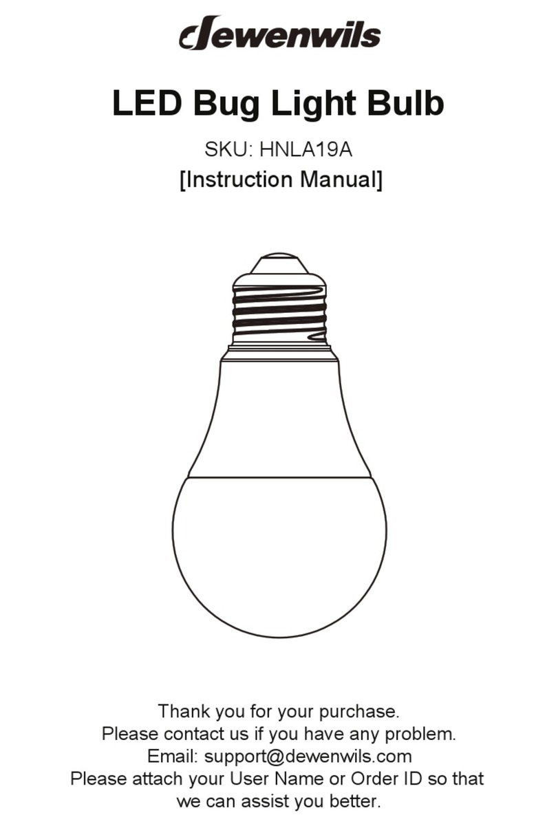 Dewenwils HNLA19A instruction manual
