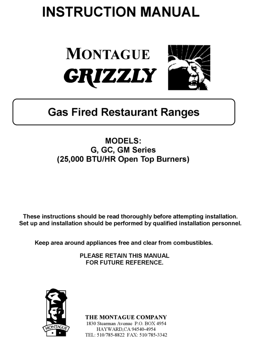 MONTAGUE Grizzly G Series User manual