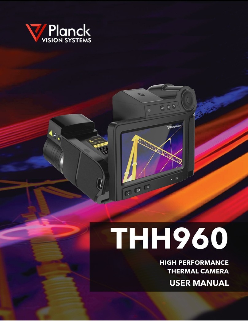 Planck VISION SYSTEMS THH960 User manual Planck VISION SYSTEMS THH960 User manual