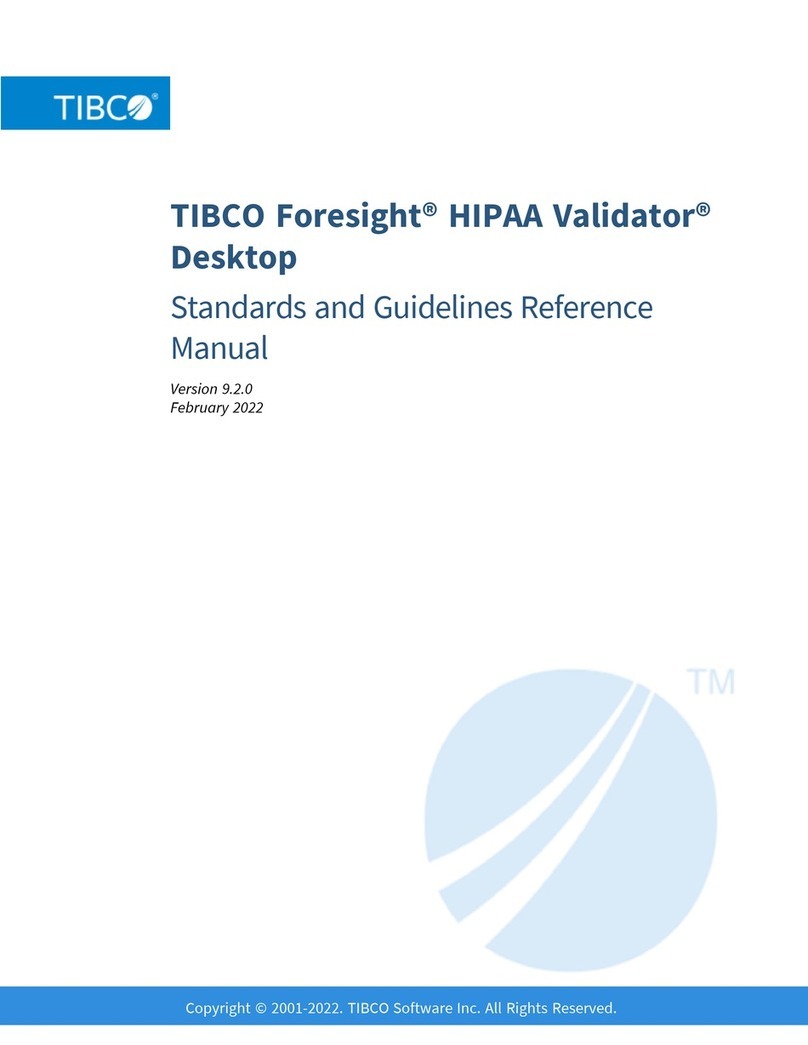 TIBCO Foresight HIPAA Validator manual