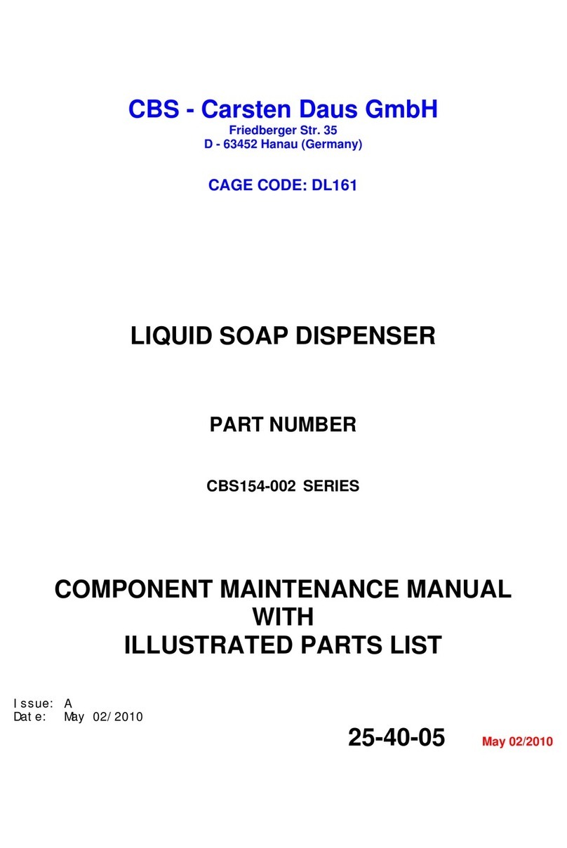CBS CBS154-002 Series User manual