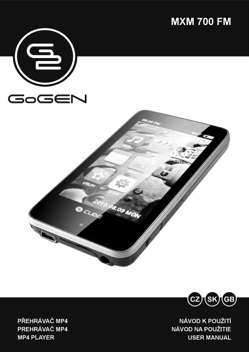Gogen MXM 700 FM User manual