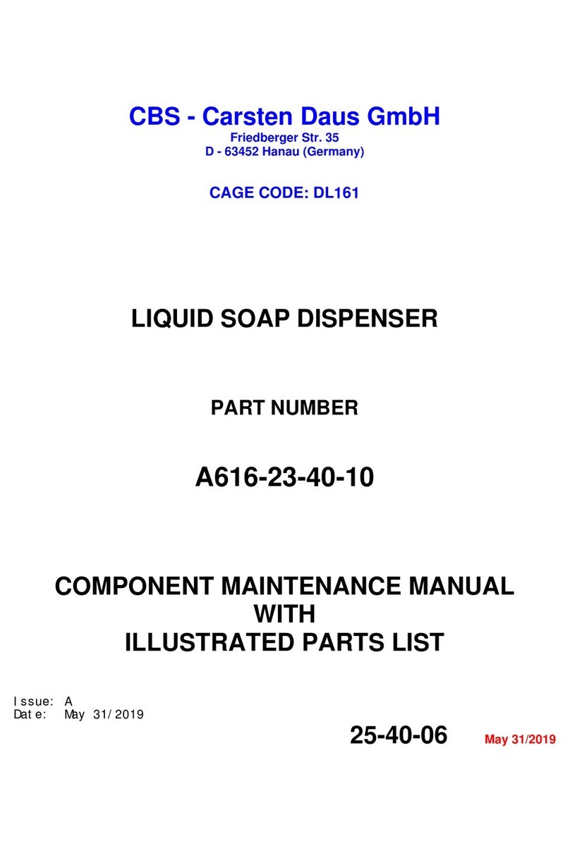 CBS A616-23-40-10 Component Maintenance Manual