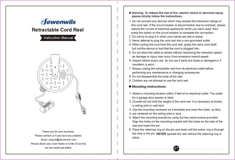 Dewenwils HCRA50A instruction manual