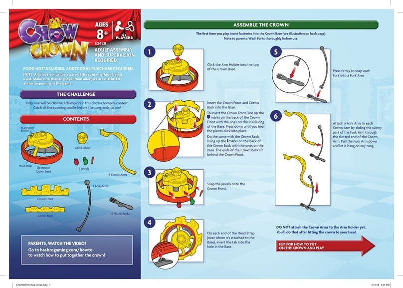 Hasbro Chow Crown quick start guide