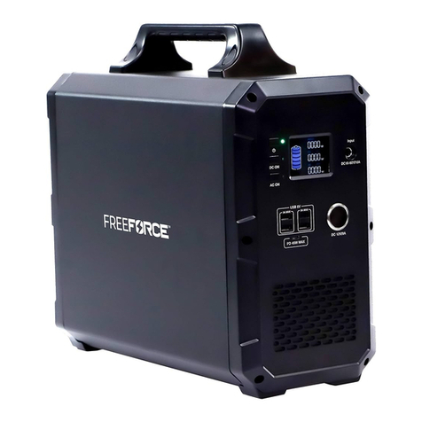 FREEFORCE ULTRALITE 1800 user manual