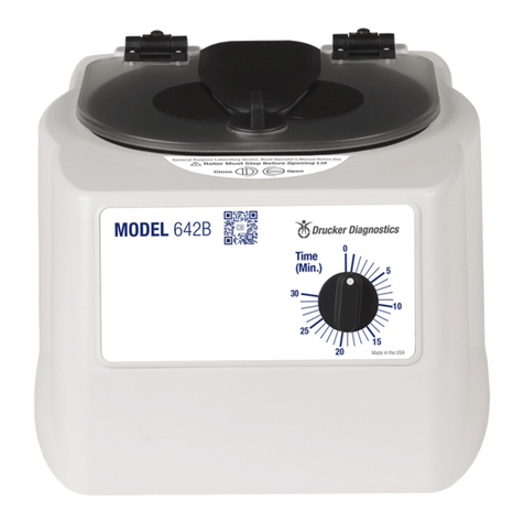 Drucker Diagnostics 642B Operator's manual