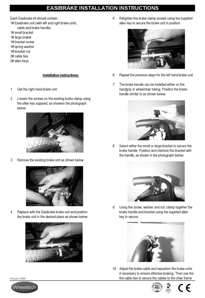 Wheeltech EASIBRAKE User manual