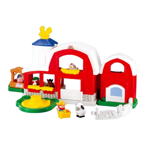 Fisher-Price Little People Animal Sounds Farm B8343 manual Fisher-Price Little People Animal Sounds Farm B8343 manual
