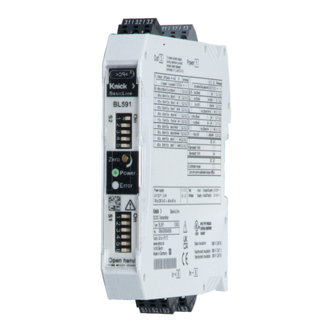 Knick BL590 User manual