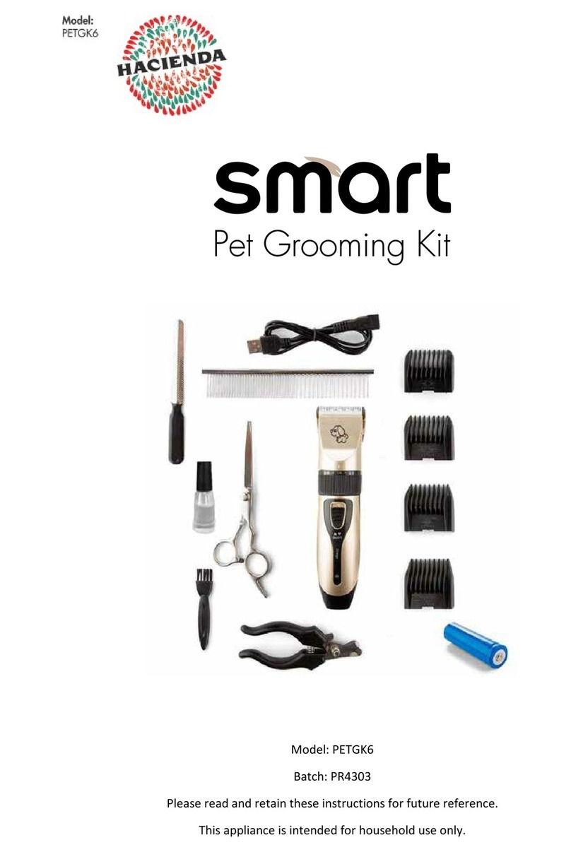Lenoxx HACIENDA smart PETGK6 quick start guide